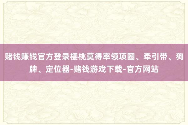 赌钱赚钱官方登录樱桃莫得率领项圈、牵引带、狗牌、定位器-赌钱游戏下载-官方网站