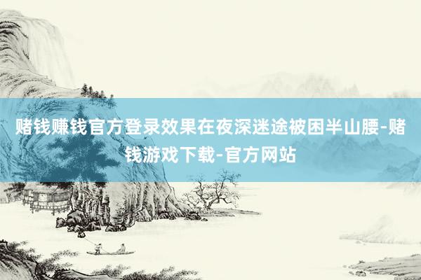 赌钱赚钱官方登录效果在夜深迷途被困半山腰-赌钱游戏下载-官方网站